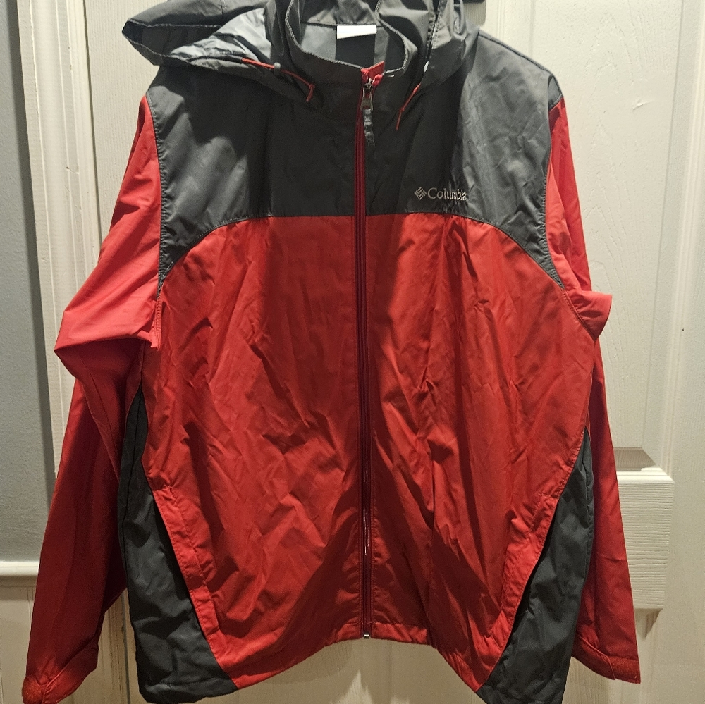 Mens Columbia Rain Jacket